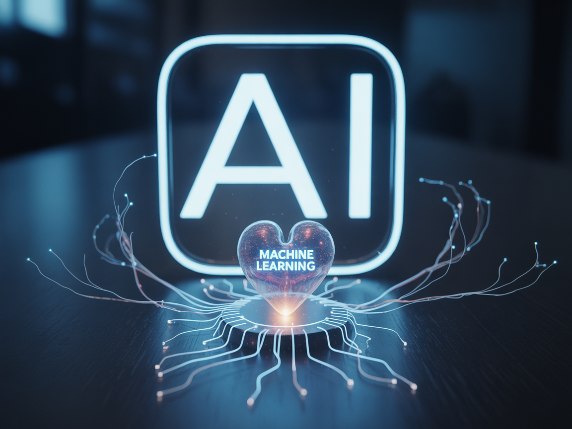 machine learning is the heart of AI