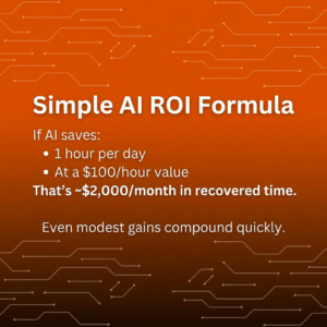 This is a Simple AI ROI Formula