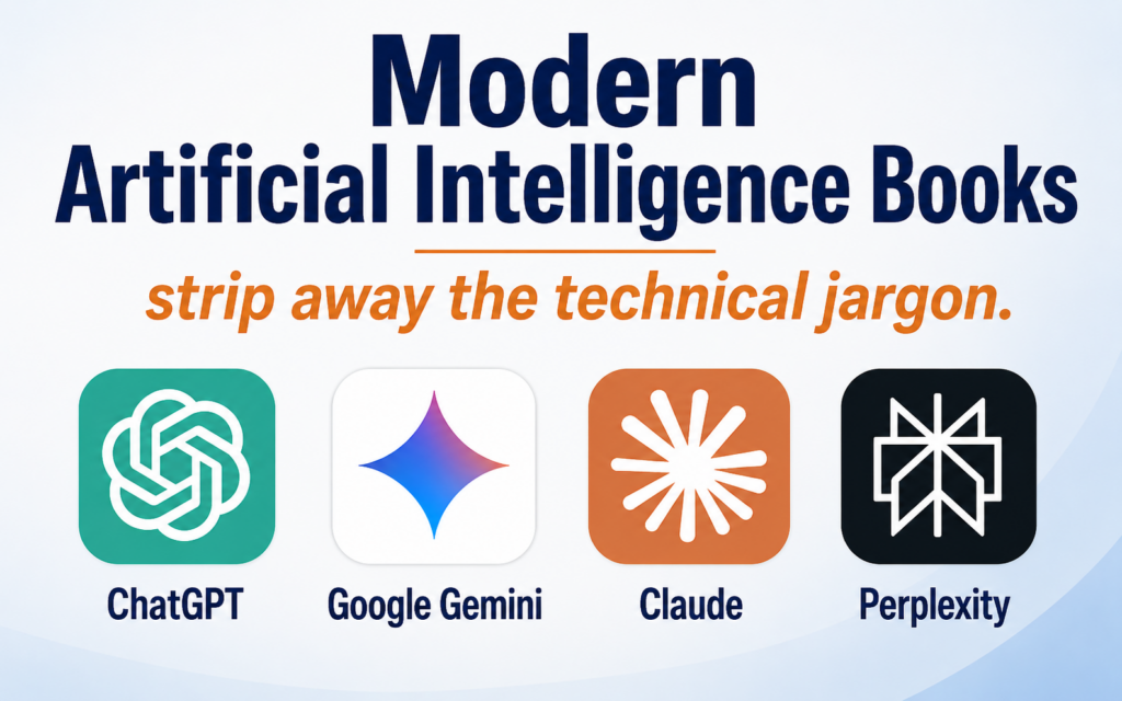 Modern artificial Intelligence Books strip away the technical jargon
